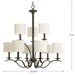 Inspire Chandelier-Mid. Chandeliers-Progress Lighting-Lighting Design Store