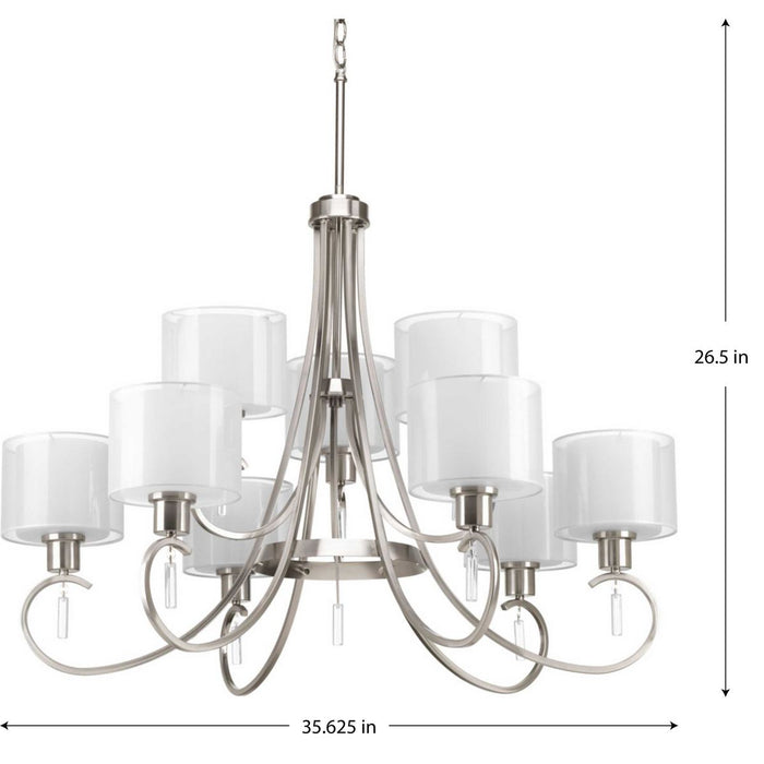 Invite Chandelier-Mid. Chandeliers-Progress Lighting-Lighting Design Store
