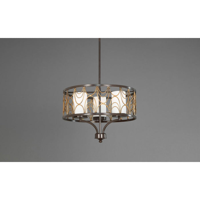 Cirrine Chandelier-Mid. Chandeliers-Progress Lighting-Lighting Design Store