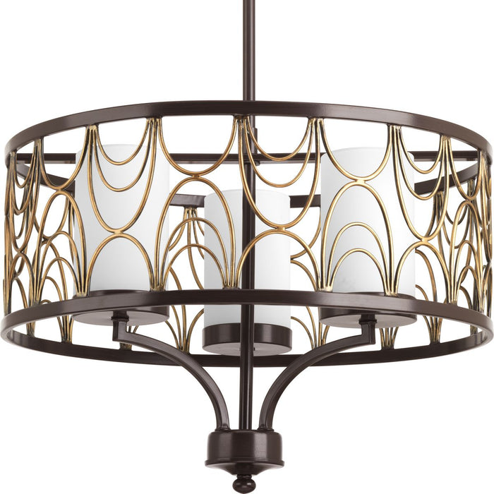 Cirrine Chandelier-Mid. Chandeliers-Progress Lighting-Lighting Design Store