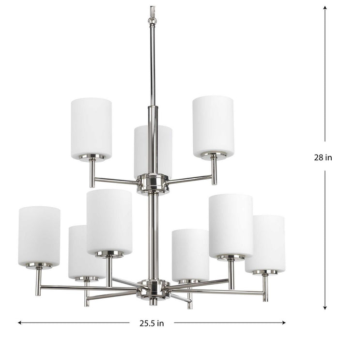 Replay Chandelier-Mid. Chandeliers-Progress Lighting-Lighting Design Store