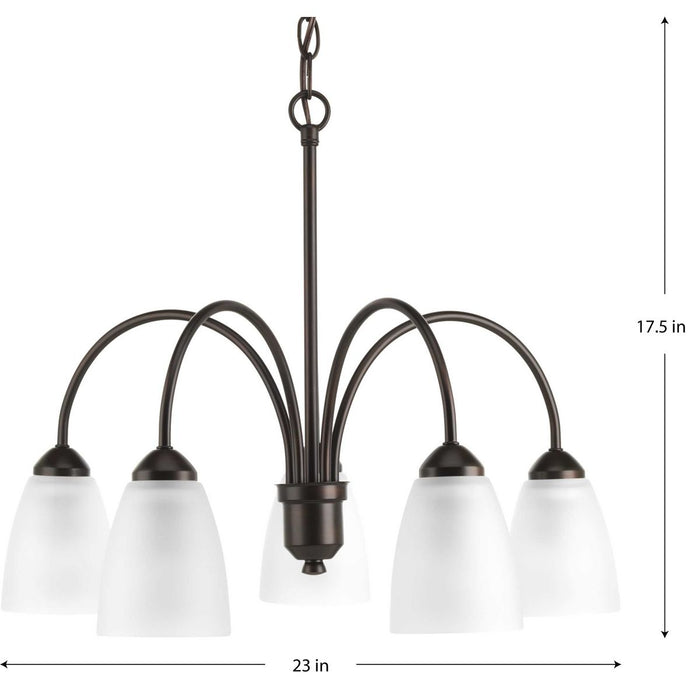 Gather Chandelier-Mid. Chandeliers-Progress Lighting-Lighting Design Store