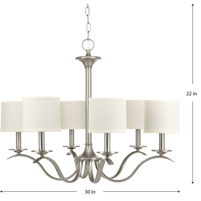 Inspire Chandelier-Mid. Chandeliers-Progress Lighting-Lighting Design Store