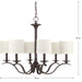 Inspire Chandelier-Mid. Chandeliers-Progress Lighting-Lighting Design Store