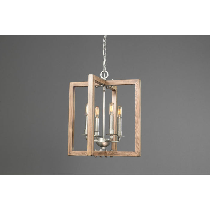Turnbury Chandelier-Foyer/Hall Lanterns-Progress Lighting-Lighting Design Store