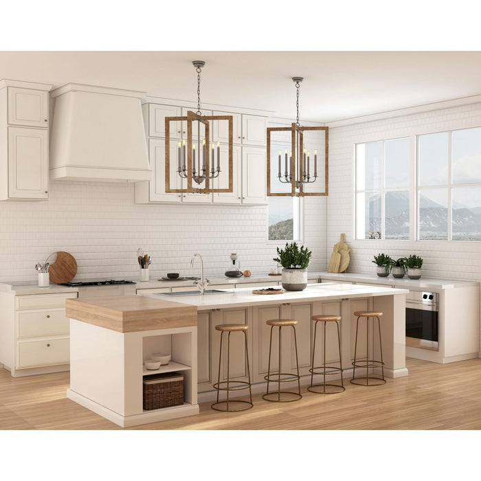 Turnbury Chandelier-Foyer/Hall Lanterns-Progress Lighting-Lighting Design Store