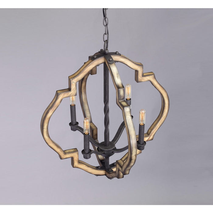 Spicewood Chandelier-Foyer/Hall Lanterns-Progress Lighting-Lighting Design Store