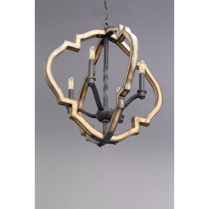Spicewood Chandelier-Foyer/Hall Lanterns-Progress Lighting-Lighting Design Store