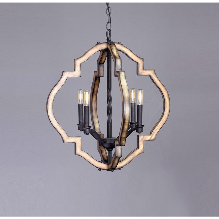 Spicewood Chandelier-Foyer/Hall Lanterns-Progress Lighting-Lighting Design Store