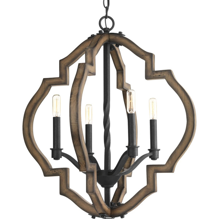 Spicewood Chandelier-Foyer/Hall Lanterns-Progress Lighting-Lighting Design Store