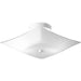 Square Glass Flush Mount-Semi-Flush Mts.-Progress Lighting-Lighting Design Store