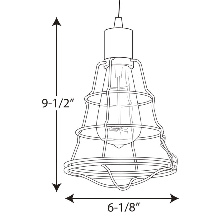 Gauge Mini Pendant-Mini Pendants-Progress Lighting-Lighting Design Store