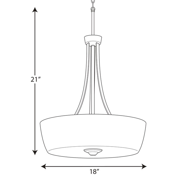 Leap Inverted Pendant-Pendants-Progress Lighting-Lighting Design Store