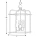 Assembly Hall Foyer Pendant-Foyer/Hall Lanterns-Progress Lighting-Lighting Design Store