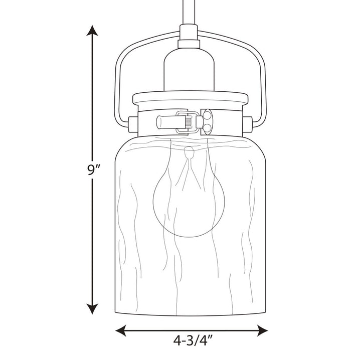 Calhoun Mini Pendant-Mini Pendants-Progress Lighting-Lighting Design Store