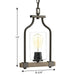 Barnes Mill Mini Pendant-Mini Pendants-Progress Lighting-Lighting Design Store