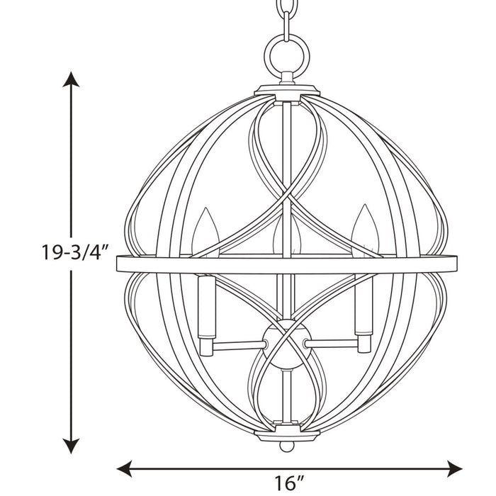 Brandywine Pendant-Mini Chandeliers-Progress Lighting-Lighting Design Store