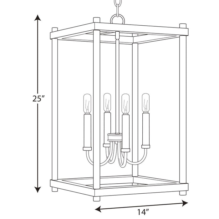 Fontayne Pendant-Foyer/Hall Lanterns-Progress Lighting-Lighting Design Store