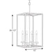 Palacio Pendant-Foyer/Hall Lanterns-Progress Lighting-Lighting Design Store