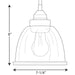 Saluda Mini-Pendant-Mini Pendants-Progress Lighting-Lighting Design Store