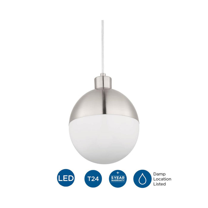 Globe LED Pendant-Mini Pendants-Progress Lighting-Lighting Design Store