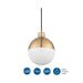 Globe LED Pendant-Mini Pendants-Progress Lighting-Lighting Design Store