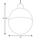 Globe LED Pendant-Mini Pendants-Progress Lighting-Lighting Design Store
