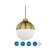 Globe LED Pendant-Pendants-Progress Lighting-Lighting Design Store
