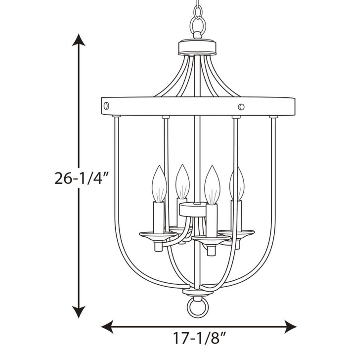 Gulliver Foyer Pendant-Foyer/Hall Lanterns-Progress Lighting-Lighting Design Store