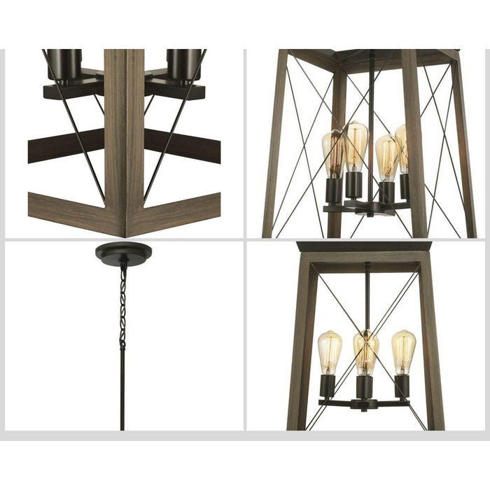 Briarwood Foyer Pendant-Foyer/Hall Lanterns-Progress Lighting-Lighting Design Store