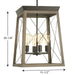Briarwood Foyer Pendant-Foyer/Hall Lanterns-Progress Lighting-Lighting Design Store