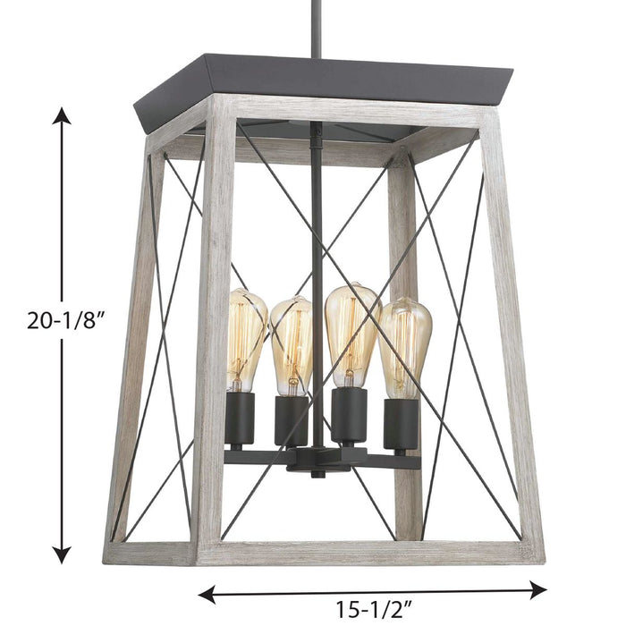 Briarwood Foyer Pendant-Foyer/Hall Lanterns-Progress Lighting-Lighting Design Store