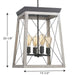 Briarwood Foyer Pendant-Foyer/Hall Lanterns-Progress Lighting-Lighting Design Store