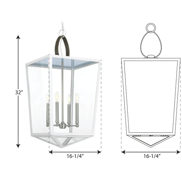 Point Dume Pendant-Foyer/Hall Lanterns-Progress Lighting-Lighting Design Store