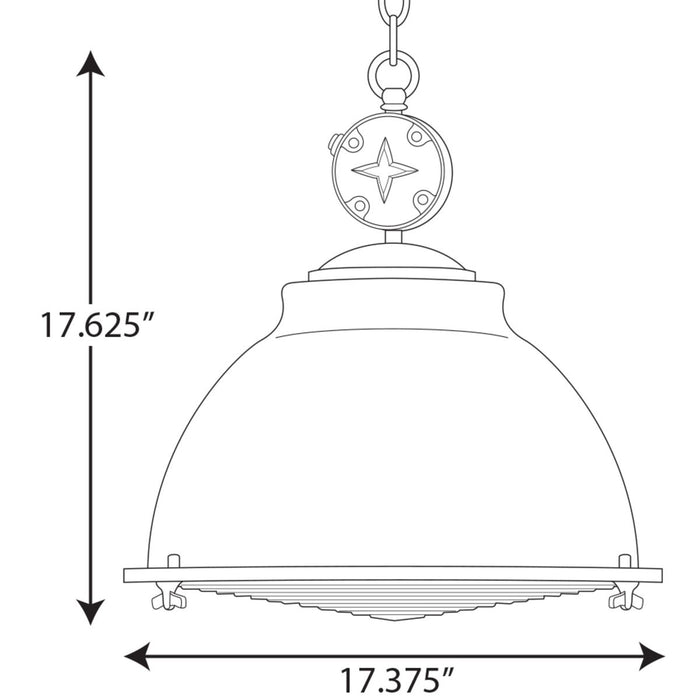 Medal Pendant-Pendants-Progress Lighting-Lighting Design Store