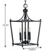 Parkhurst Foyer Pendant-Foyer/Hall Lanterns-Progress Lighting-Lighting Design Store