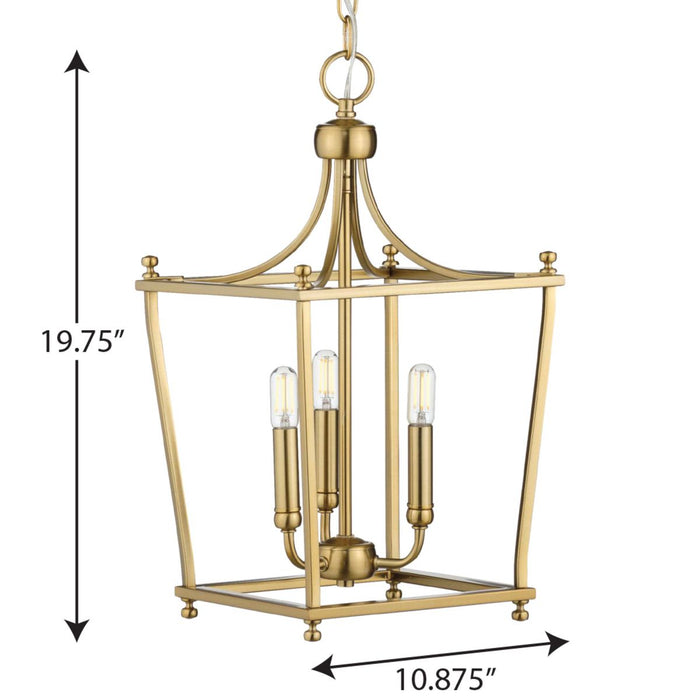 Parkhurst Foyer Pendant-Foyer/Hall Lanterns-Progress Lighting-Lighting Design Store