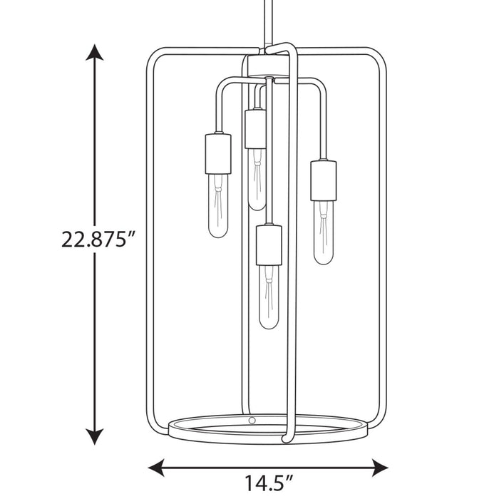 Bonn Pendant-Foyer/Hall Lanterns-Progress Lighting-Lighting Design Store