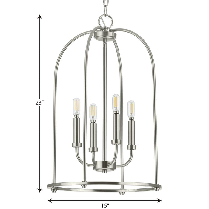 Leyden Foyer Pendant-Foyer/Hall Lanterns-Progress Lighting-Lighting Design Store