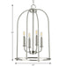 Leyden Foyer Pendant-Foyer/Hall Lanterns-Progress Lighting-Lighting Design Store