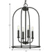Leyden Foyer Pendant-Foyer/Hall Lanterns-Progress Lighting-Lighting Design Store