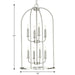 Leyden Foyer Pendant-Foyer/Hall Lanterns-Progress Lighting-Lighting Design Store