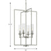 Kellwyn Foyer Pendant-Foyer/Hall Lanterns-Progress Lighting-Lighting Design Store