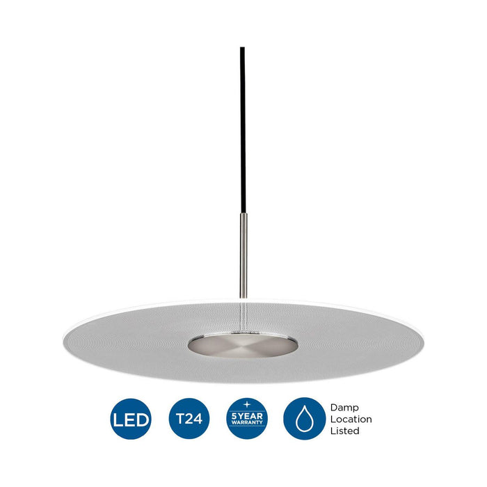 Spoke LED Pendant-Pendants-Progress Lighting-Lighting Design Store