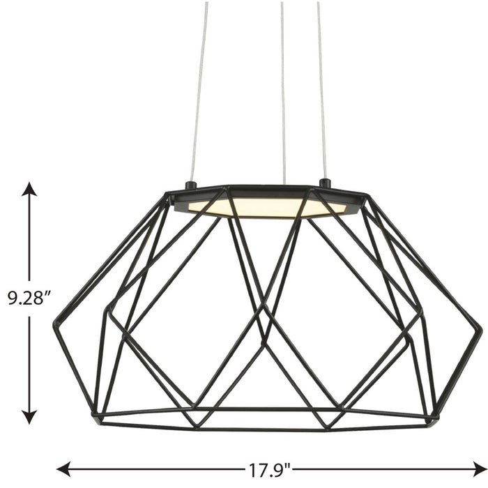 Geodesic LED Pendant-Pendants-Progress Lighting-Lighting Design Store