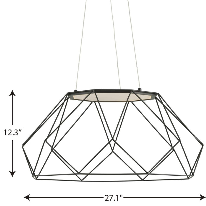 Geodesic LED Pendant-Pendants-Progress Lighting-Lighting Design Store