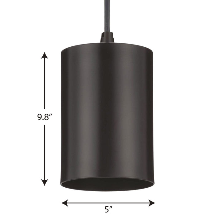 One Light Cord Mount Cylinder-Mini Pendants-Progress Lighting-Lighting Design Store