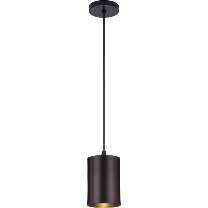 One Light Cord Mount Cylinder-Mini Pendants-Progress Lighting-Lighting Design Store