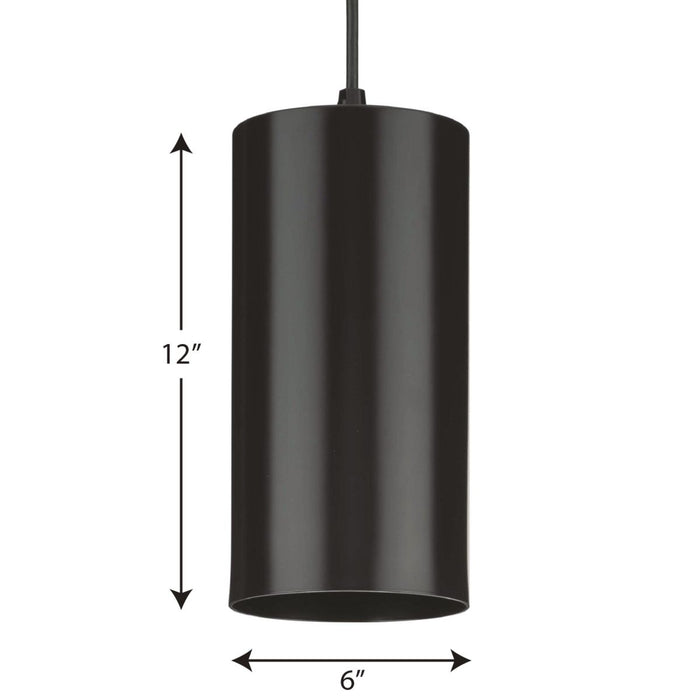 One Light Cord Mount Cylinder-Mini Pendants-Progress Lighting-Lighting Design Store
