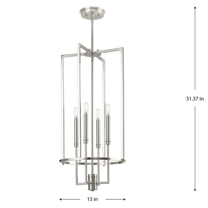 Elara Foyer Chandelier-Foyer/Hall Lanterns-Progress Lighting-Lighting Design Store